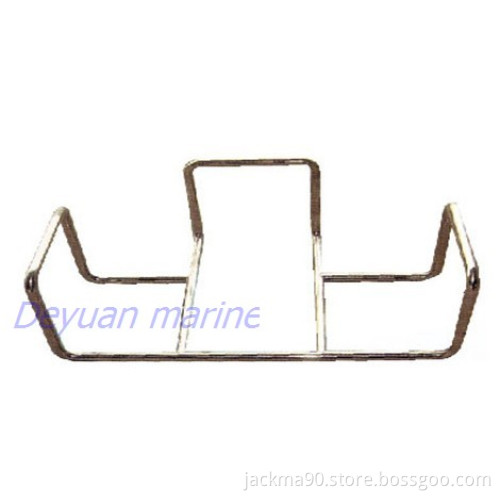 Life raft deck cradle